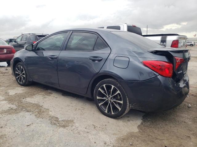 5YFBURHE4KP881313 - 2019 TOYOTA COROLLA L ნაცრისფერი ფოტო 2