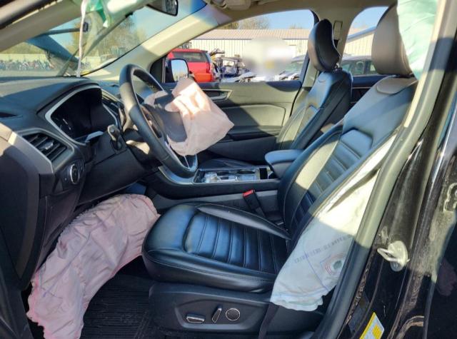 2FMPK4J94KBB09247 - 2019 FORD EDGE SEL BLACK photo 7