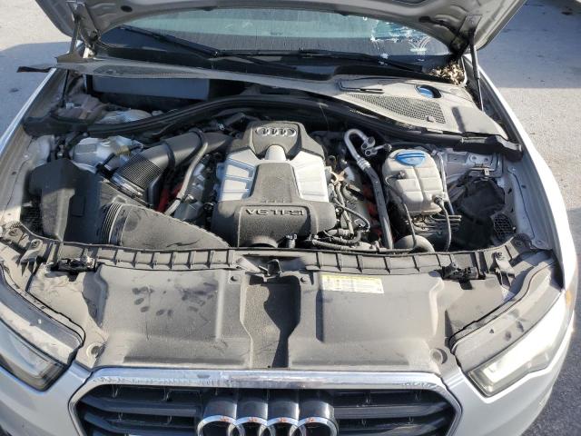 WAUGGAFC1DN012472 - 2013 AUDI A6 PREMIUM PLUS ვერცხლისფერი ფოტო 11