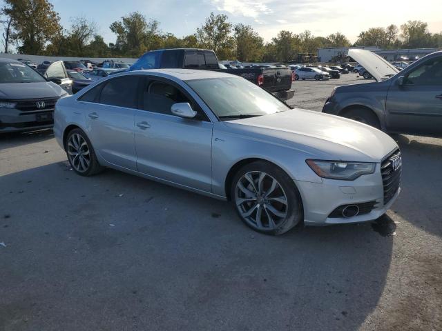 WAUGGAFC1DN012472 - 2013 AUDI A6 PREMIUM PLUS ვერცხლისფერი ფოტო 4