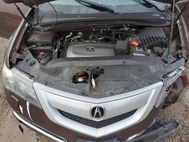 2HNYD2H67AH002945 - 2010 ACURA MDX TECHNOLOGY 勃艮第红 照片 12