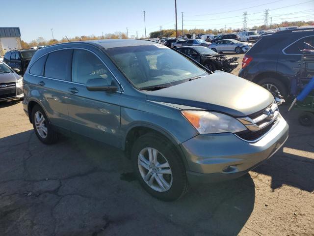 JHLRE4H75BC001084 - 2011 HONDA CR-V EXL 青绿色 照片 4