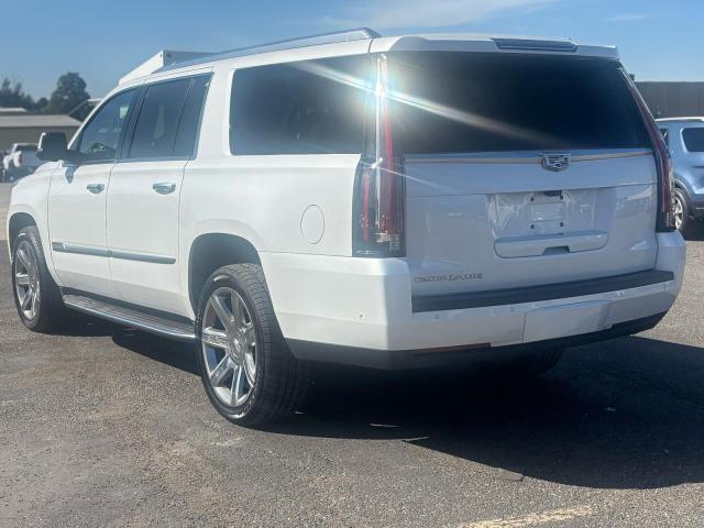 1GYS3HKJ0JR350529 - 2018 CADILLAC ESCALADE ESV LUXURY WHITE photo 3