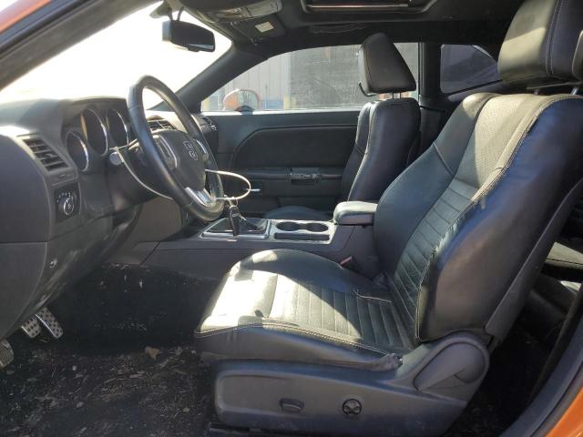 2B3CJ5DTXBH589991 - 2011 DODGE CHALLENGER R/T ORANGE photo 7