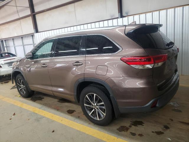 5TDJZRFH3HS373778 - 2017 TOYOTA HIGHLANDER SE BROWN photo 2