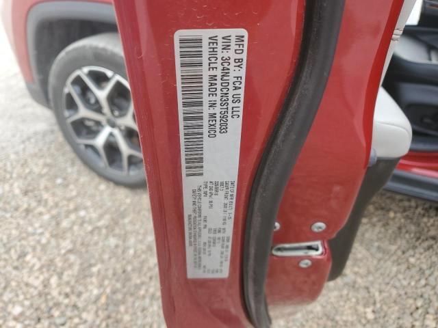 3C4NJDCN3ST592033 - 2025 JEEP COMPASS LIMITED MAROON photo 13