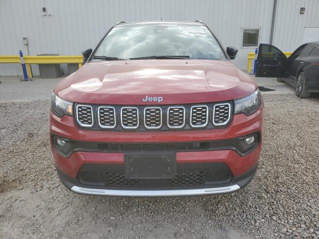 3C4NJDCN3ST592033 - 2025 JEEP COMPASS LIMITED MAROON photo 5