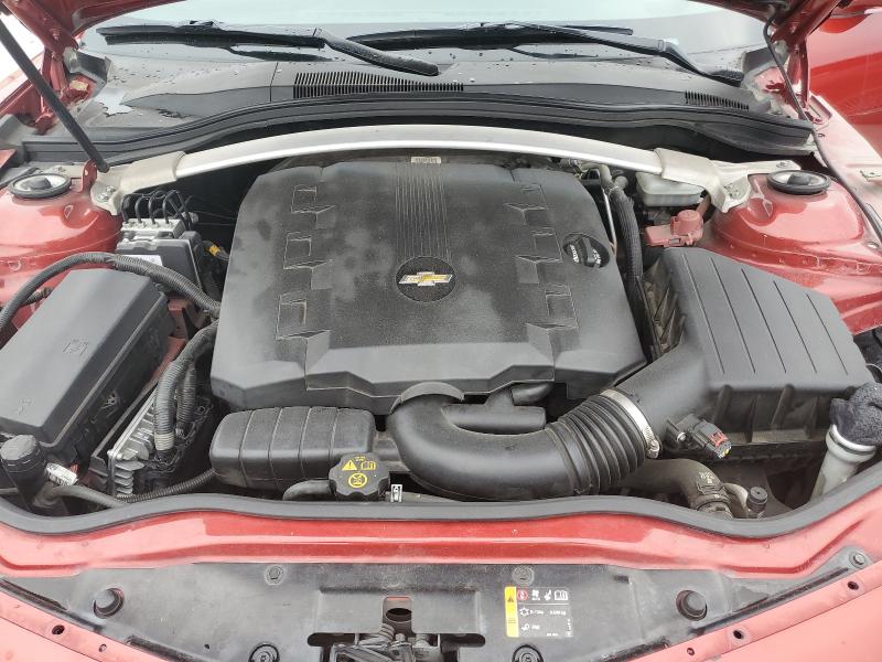 2G1FD3D33F9278077 - 2015 CHEVROLET CAMARO LT Kırmızı fotoğraf 11