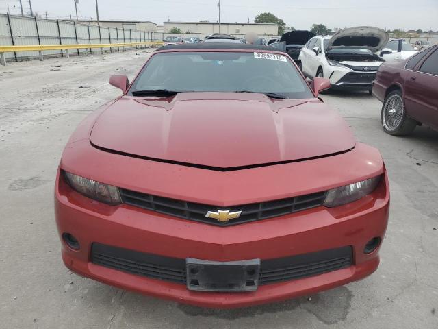 2G1FD3D33F9278077 - 2015 CHEVROLET CAMARO LT Kırmızı fotoğraf 5