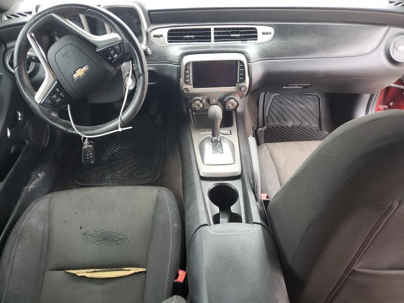 2G1FD3D33F9278077 - 2015 CHEVROLET CAMARO LT Kırmızı fotoğraf 8