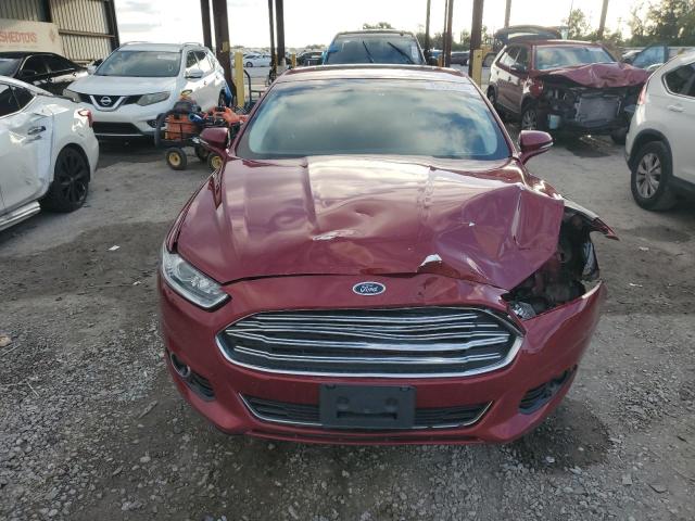 3FA6P0K98DR121615 - 2013 FORD FUSION TITANIUM ბურგუნდია ფოტო 5