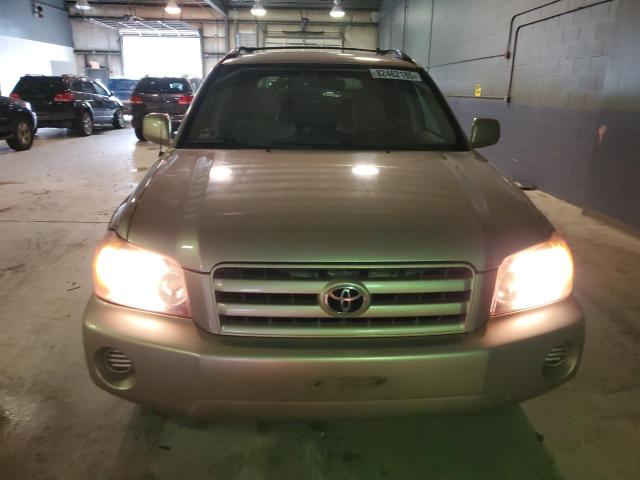 JTEGD21A250131617 - 2005 TOYOTA HIGHLANDER GOLD photo 10