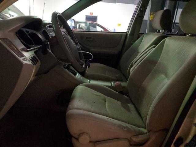 JTEGD21A250131617 - 2005 TOYOTA HIGHLANDER GOLD photo 13