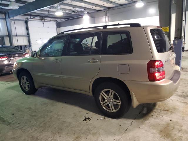 JTEGD21A250131617 - 2005 TOYOTA HIGHLANDER GOLD photo 4