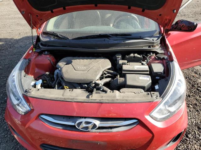KMHCT4AE0HU250716 - 2017 HYUNDAI ACCENT SE RED photo 11
