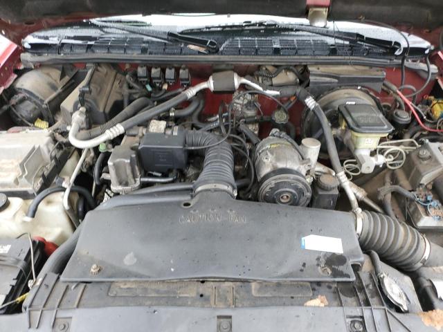 1GCCS1445VK131446 - 1997 CHEVROLET S TRUCK S10 RED photo 11