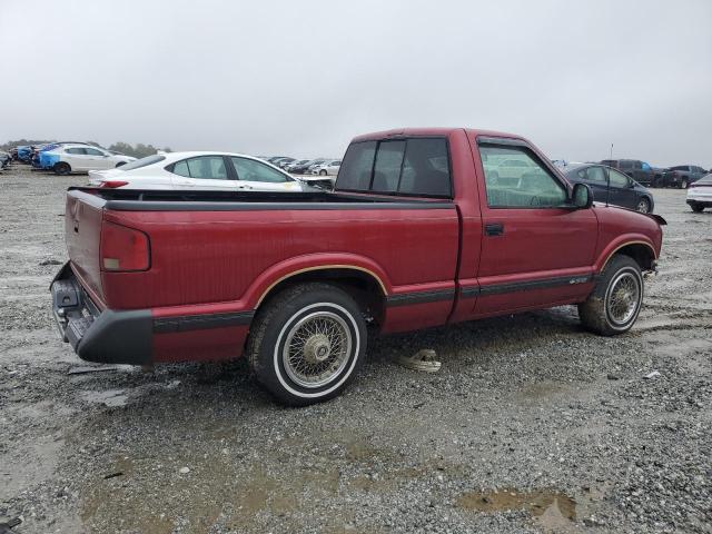 1GCCS1445VK131446 - 1997 CHEVROLET S TRUCK S10 RED photo 3