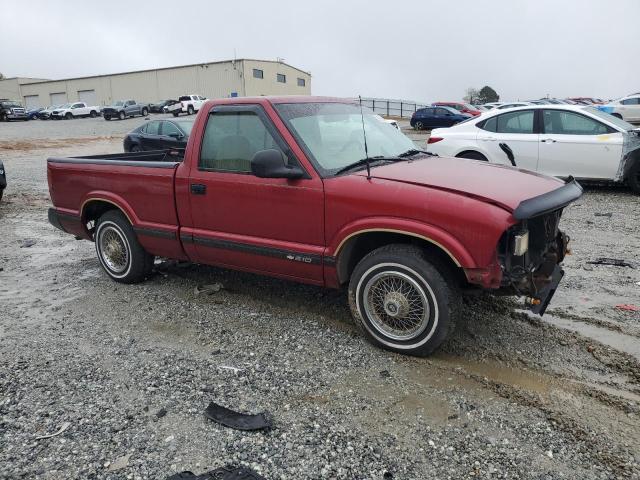 1GCCS1445VK131446 - 1997 CHEVROLET S TRUCK S10 RED photo 4