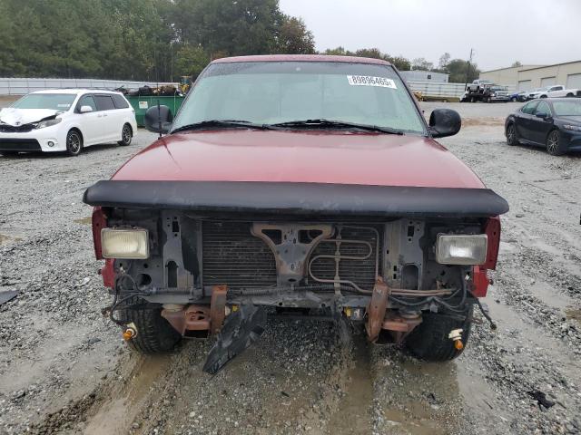 1GCCS1445VK131446 - 1997 CHEVROLET S TRUCK S10 RED photo 5