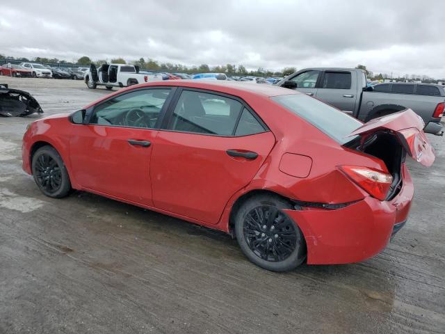 5YFBURHE1JP798906 - 2018 TOYOTA COROLLA L Qırmızı foto 2