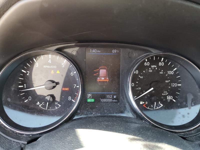 5N1AT2MT4JC834778 - 2018 NISSAN ROGUE S Kırmızı fotoğraf 9