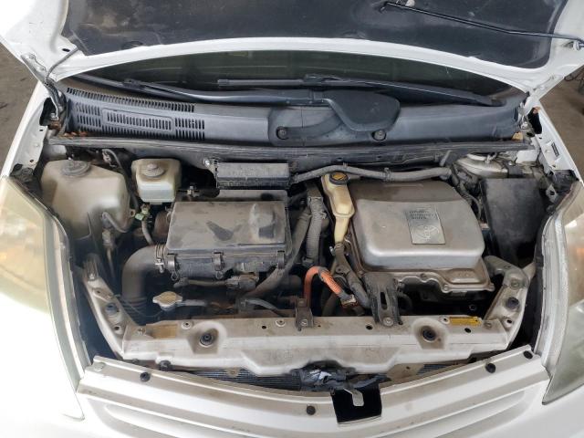 JTDKB22U040014923 - 2004 TOYOTA PRIUS თეთრი ფოტო 11