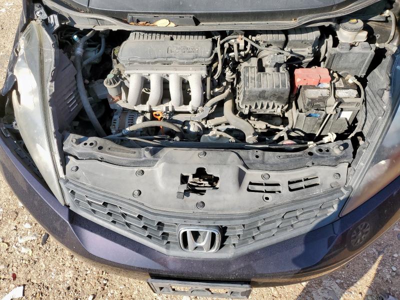 JHMGE8H55DC023646 - 2013 HONDA FIT SPORT PURPLE photo 11