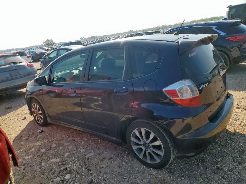 JHMGE8H55DC023646 - 2013 HONDA FIT SPORT PURPLE photo 2