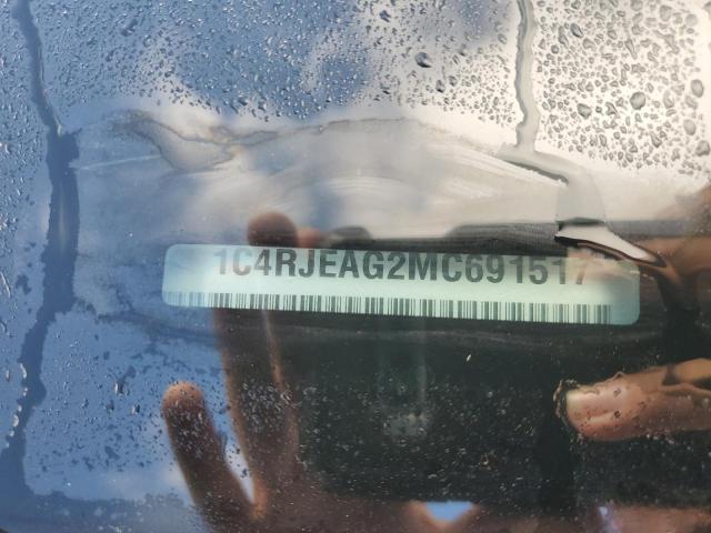 1C4RJEAG2MC691517 - 2021 JEEP GRAND CHER LAREDO Ağ foto 13