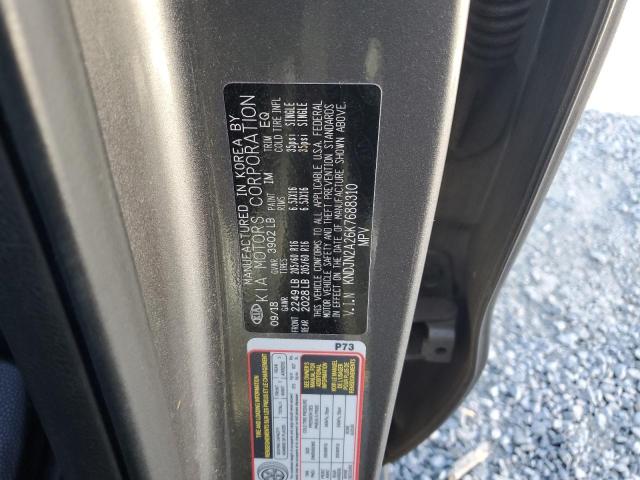 KNDJN2A26K7688310 - 2019 KIA SOUL Boz foto 12