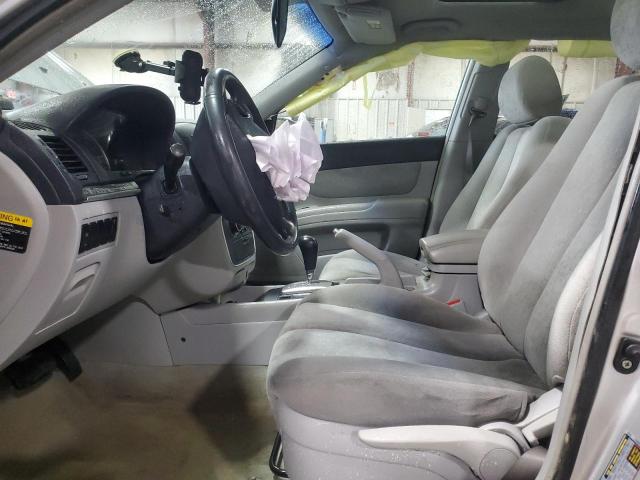 5NPEU46F17H257887 - 2007 HYUNDAI SONATA SE SILVER photo 7