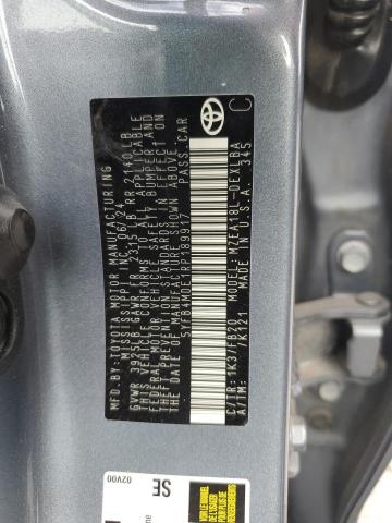 5YFB4MDE1RP189917 - 2024 TOYOTA COROLLA LE 灰色 照片 12