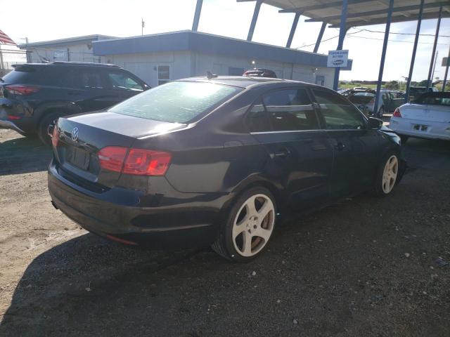 3VWD17AJ1EM426389 - 2014 VOLKSWAGEN JETTA SE BLACK photo 3