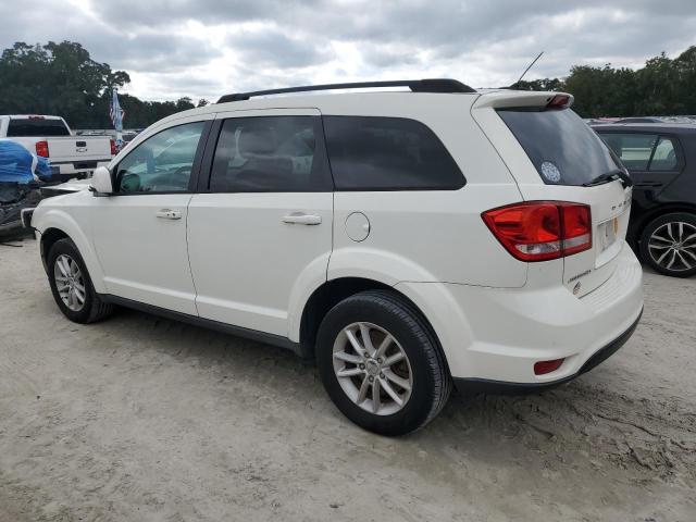 3C4PDCBG3DT630389 - 2013 DODGE JOURNEY SXT WHITE photo 2