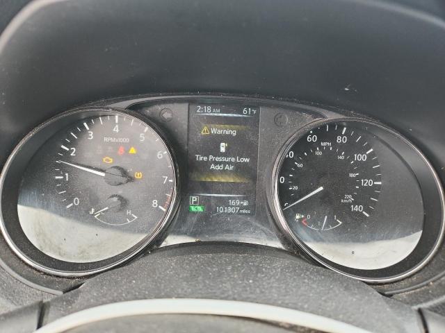 KNMAT2MV5HP557132 - 2017 NISSAN ROGUE S WHITE photo 9