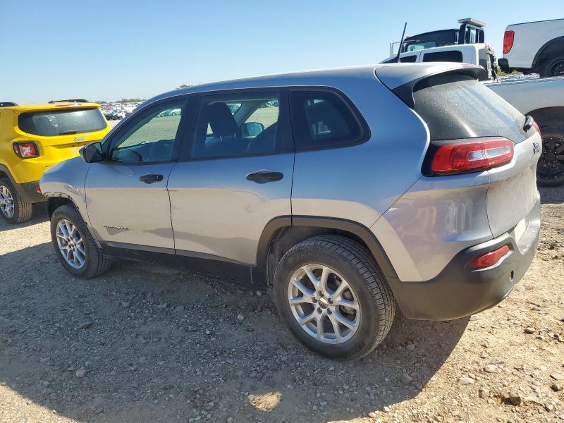 1C4PJLAB9HD232730 - 2017 JEEP CHEROKEE SPORT Silber Foto 2