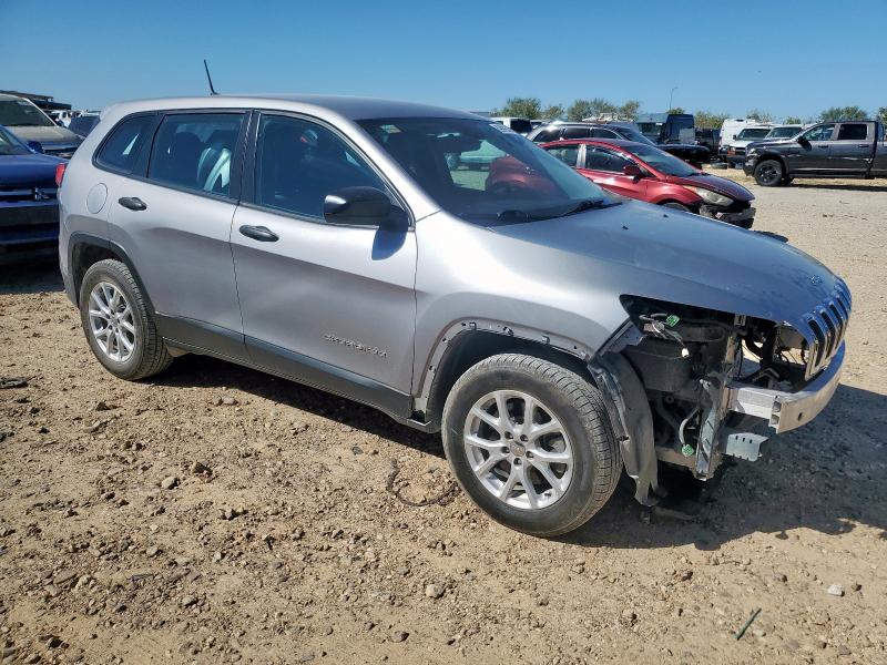 1C4PJLAB9HD232730 - 2017 JEEP CHEROKEE SPORT Silber Foto 4