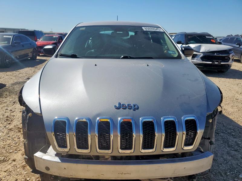 1C4PJLAB9HD232730 - 2017 JEEP CHEROKEE SPORT Silber Foto 5