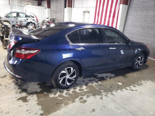1HGCR2F38HA183445 - 2017 HONDA ACCORD LX BLUE photo 3