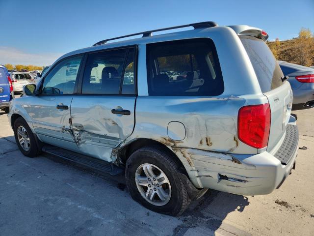 2HKYF18453H518532 - 2003 HONDA PILOT EX BLUE photo 2