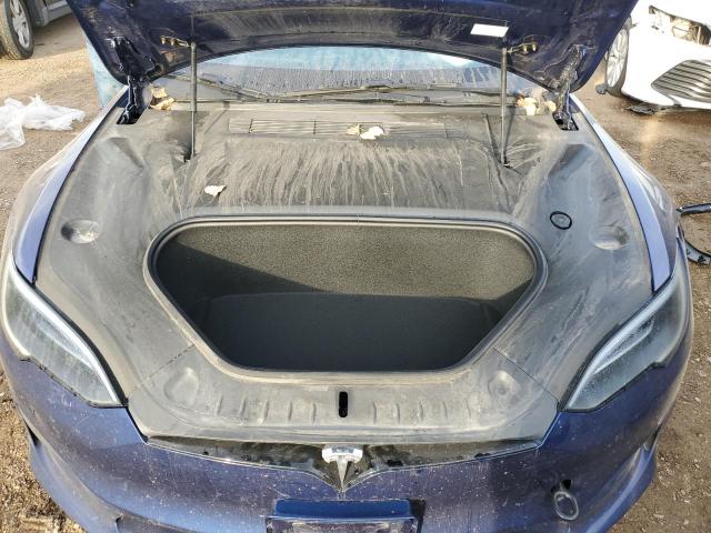 5YJSA1E55PF518911 - 2023 TESLA MODEL S Mavi fotoğraf 11