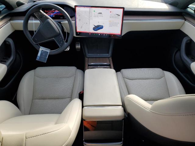 5YJSA1E55PF518911 - 2023 TESLA MODEL S Mavi fotoğraf 8