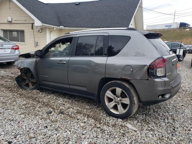 1C4NJDEB2ED521743 - 2014 JEEP COMPASS LATITUDE GRAY photo 2