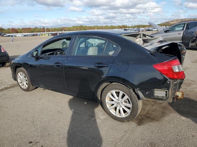 19XFB2F87CE045851 - 2012 HONDA CIVIC EX BLACK photo 2