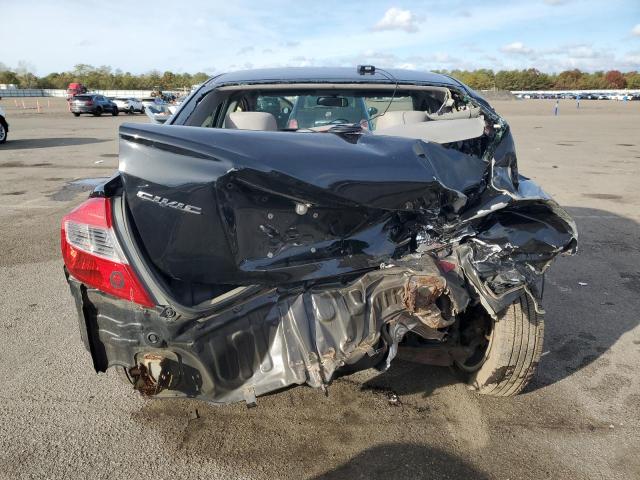 19XFB2F87CE045851 - 2012 HONDA CIVIC EX BLACK photo 6