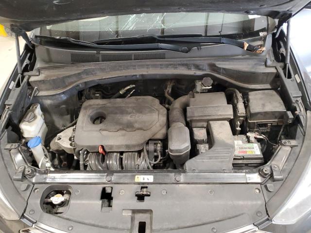 5XYZT3LB2HG489519 - 2017 HYUNDAI SANTA FE S GRAY photo 12