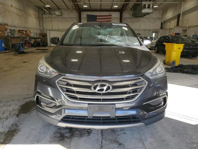 5XYZT3LB2HG489519 - 2017 HYUNDAI SANTA FE S GRAY photo 5
