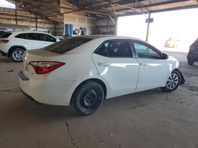 2T1BURHE3GC715758 - 2016 TOYOTA COROLLA L WHITE photo 3