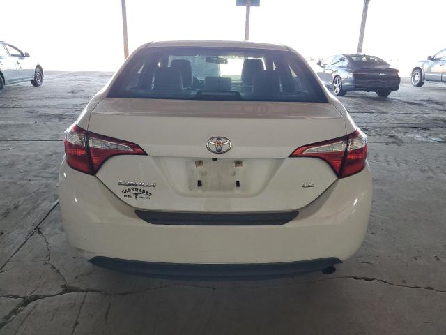 2T1BURHE3GC715758 - 2016 TOYOTA COROLLA L WHITE photo 6