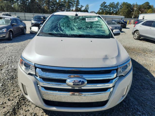 2FMDK3JC6DBB34792 - 2013 FORD EDGE SEL WHITE photo 5